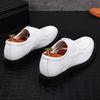 Mode Mode Herren Schwarz Weiß Schnürer Lackleder Oxford Flats Freizeitschuhe Männlich Homecoming Hochzeitskleid Zapatillas Hombre