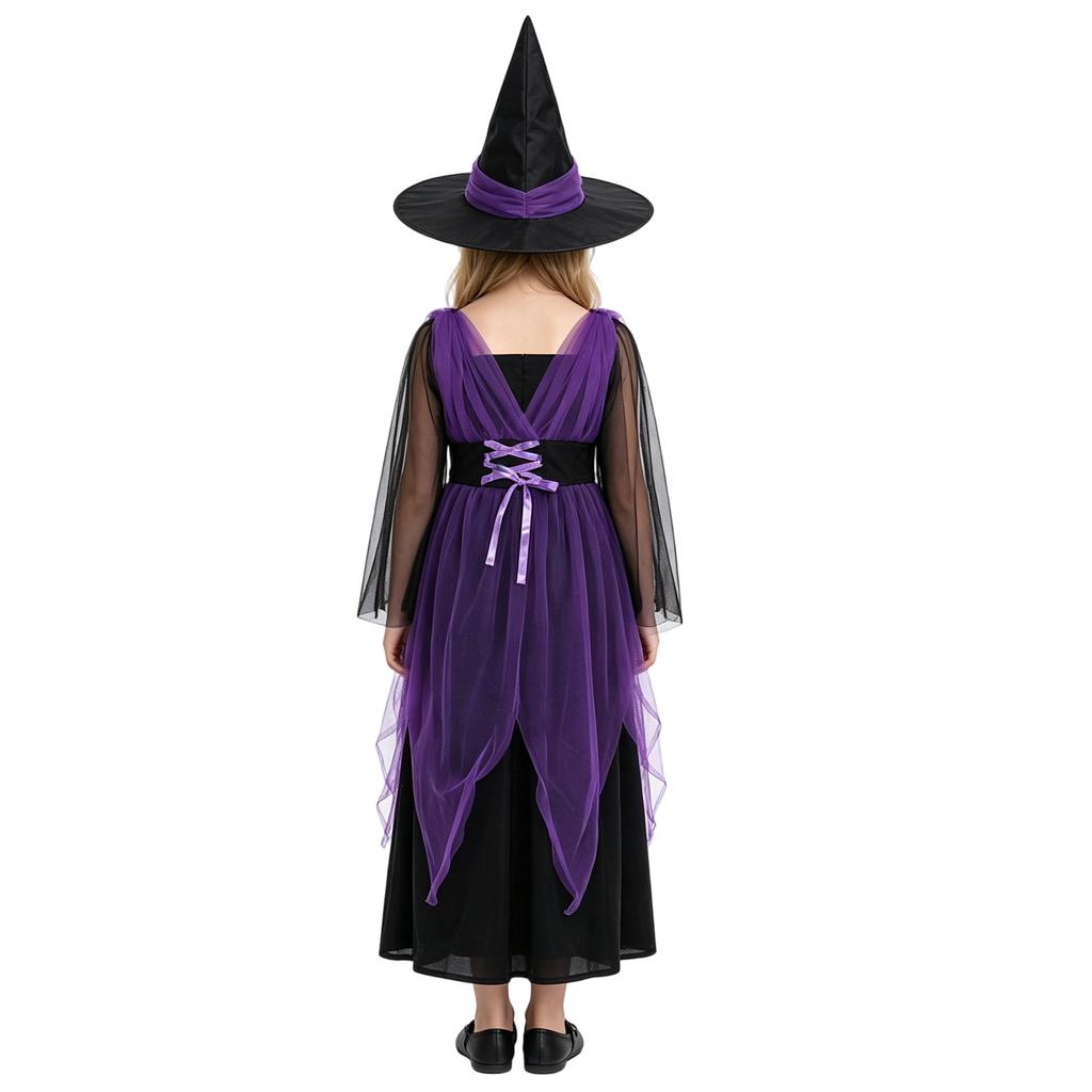 Women's Witch Costume for Halloween Party Cosplay Performance