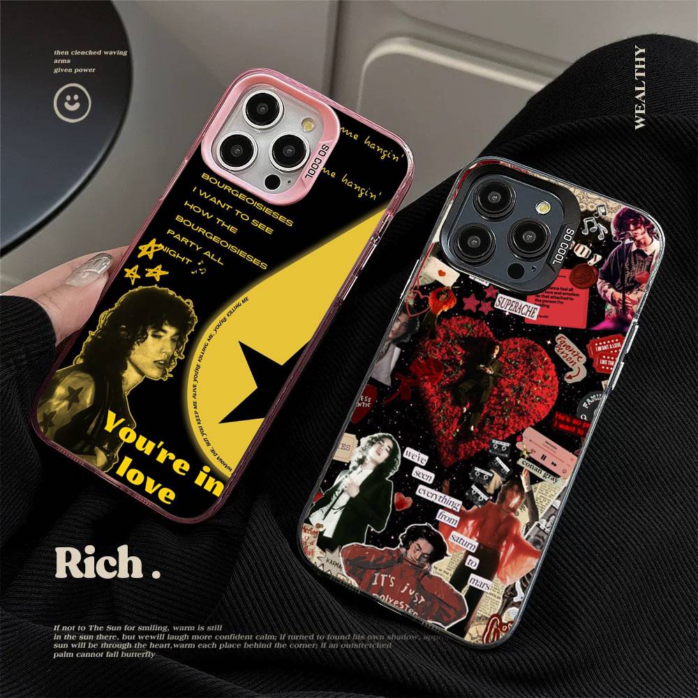 Singer Conan Gray Phone Case For IPhone 17 16 Plus Pro Max 15 14 13 12 11 Matte Colorful Covers