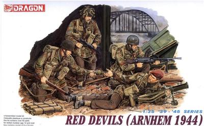 Dragon WWII British Army Red Devils Arnhem 1944 Plastic Model DR6023 1/35