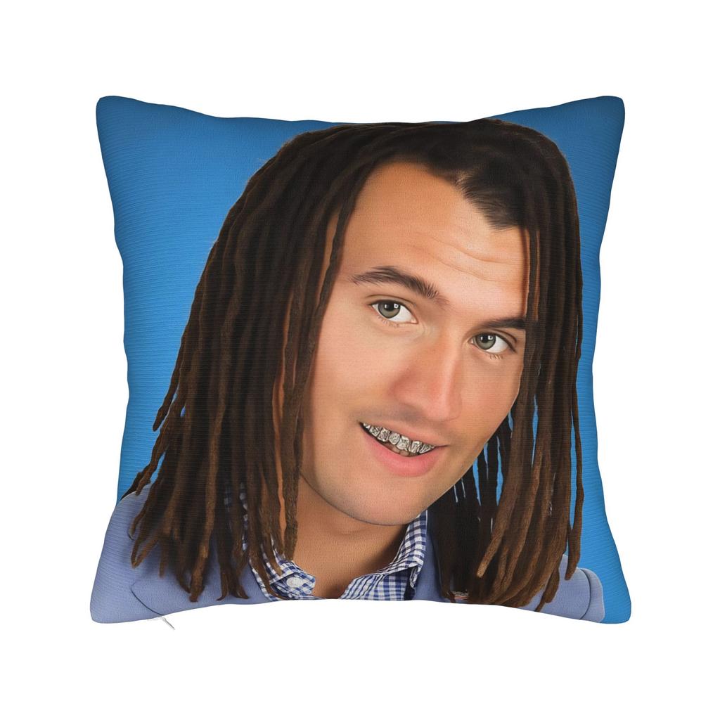 Charlie Kirk Miner Pillow Case Comfy Pillow Cover For Sofa Car Home Decor Funny Cushion Cover
