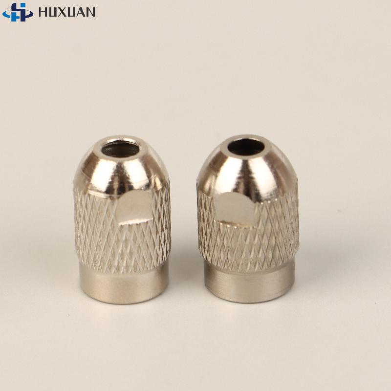 5/10Pcs Stainless Steel M7 M8 Nuts Pitch 0.75mm Drill Chucks Collet Bits Shank Screws Replacement For Rotary Tool