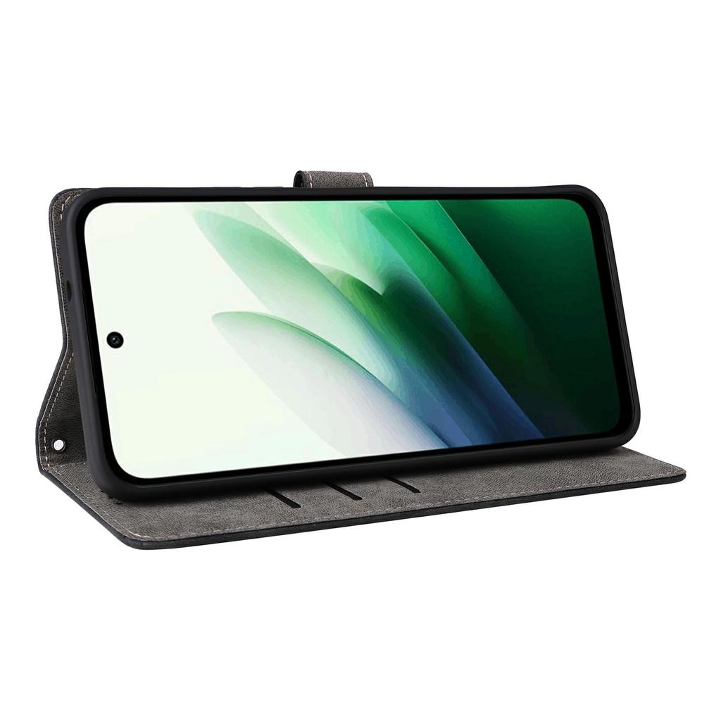 For Xiaomi Redmi 15 5G (Global) (169mm) Case Wallet RFID Blocking PU Leather Phone Cover Stand with Strap