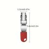 5pcs Mini Nail Trimmer Stainless Steel Portable Folding Nail Clippers With Keychain - Convenient Pedicure Tool For On-the-Go Gro