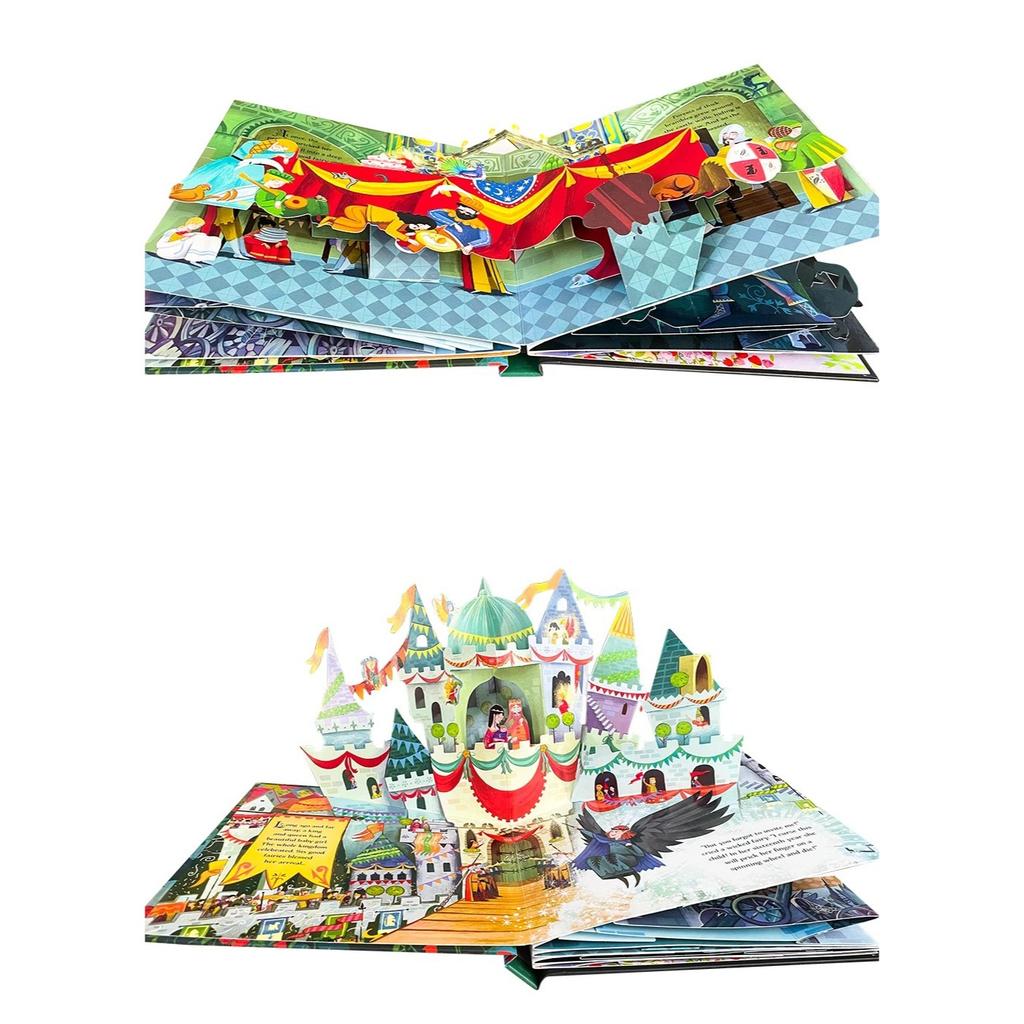 Kids Pop Up 3D Flap Picture English Books Fairy Tales Bedtime Reading Book Enlighten Learning Toy Children Gift Montessori