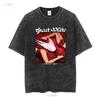 Great White Band Twice Shy Tour 1989 Black S 2345XL T shirt long or short sleeves vintage Washed streetwear Stretched