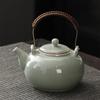 Ge Kiln Ice-Cracked Tea Pot, Household Tea Maker With Strainer, Large Capacity Ceramic Teapot, Chinese Cultural Tea Set, 920Ml