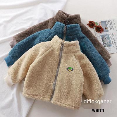 Giacca in Pile di Agnello per Bambini con Fodera in Velluto - Unisex Autunno/Inverno