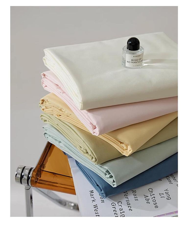 Xinjiang Long-Staple Pure Cotton Brushed Quilt Cover - Warm, Solid Color, Simple Design for Winter (Single/Double)