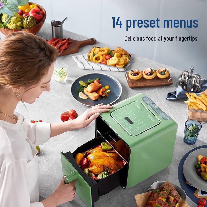 Morphy Richards 4L Heißluftfritteusen-Ofen mit Dampfbraten & Sichtfenster CN-Stecker (Adapter enthalten)