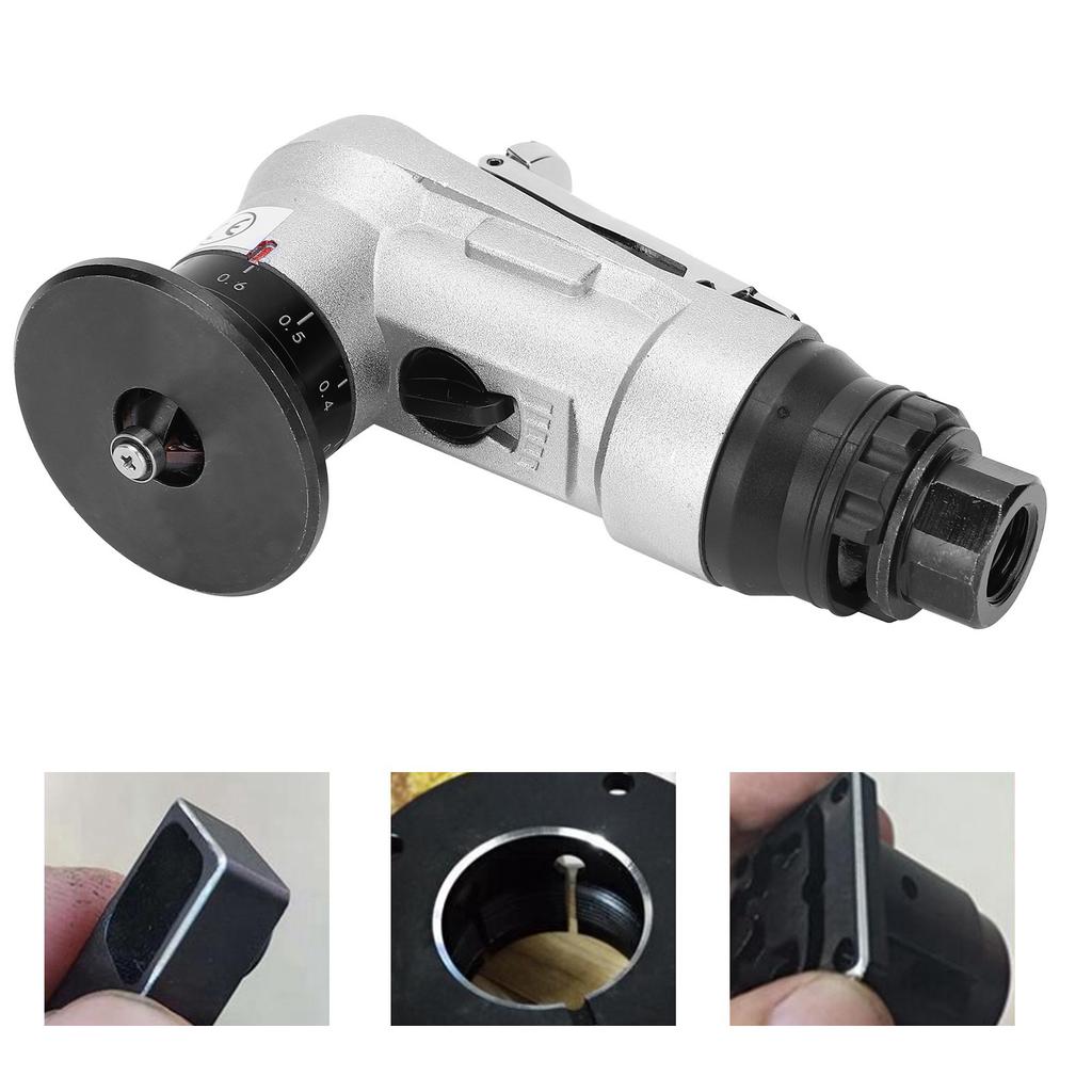 Air Tool Pneumatic Chamfering Machine Pneumatic Chamfering Machine 45 Degrees HandHeld Mini  Trimming Air Tool for Aluminum