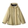 Women's Solid Color Long Sleeved Hooded Outdoor Suit Windproof And Waterproof Thin Jacket