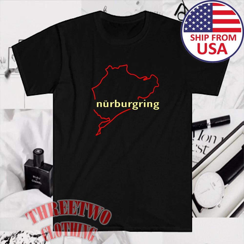 Nurburgring Racing Legendary Circuit Men s Black Size S to 5XL XS