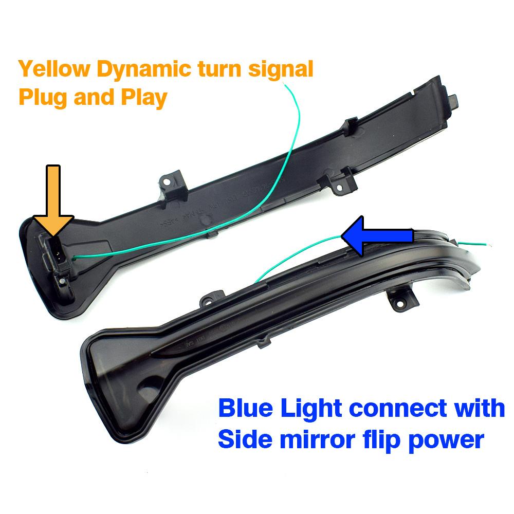 LED-Blinker Rückspiegel Seitenspiegel Licht Blinkend Dynamischer Blinker Sequenzieller Blinker Für BMW G20 G21 G28 G2x 2019 2020