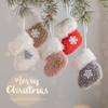 Christmas Tree Pendant Christmas Decoration Plush Pendant Element Accessories Decoration Scene Arrangement Shooting Props