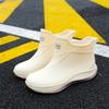 Women's Rain Boots Are Fashionable, Lightweight, Thick Soled, Wear-resistant, Rainproof, And Slip Resistant When Worn Externally