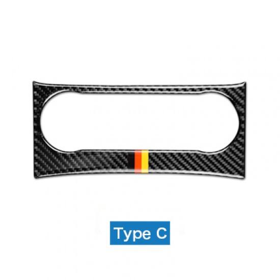 Airspeed for Mercedes Benz C Class W204 Accessories 2010-2013 Carbon Fiber Car Interior Center Console Panel Cover Trim