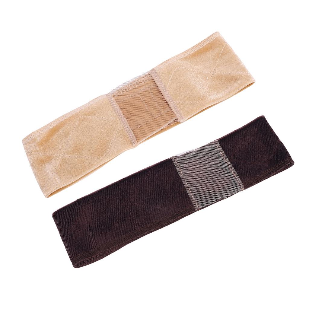 4PCS Lace Wig Band Fully Adjustable Reinforced Comfortable Elastic Lace Hairbands Wig Grip Headbands