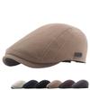 Berretto Invernale da Uomo Vintage Britannico Cappello Alla Pescatora Casual Ispessito Caldo Cappello