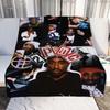 Tupac Shakur Printed Throw Blanket Super Soft Flannel Comfortable Sofa Blanket Fashionable Bed Sheet for Mattress