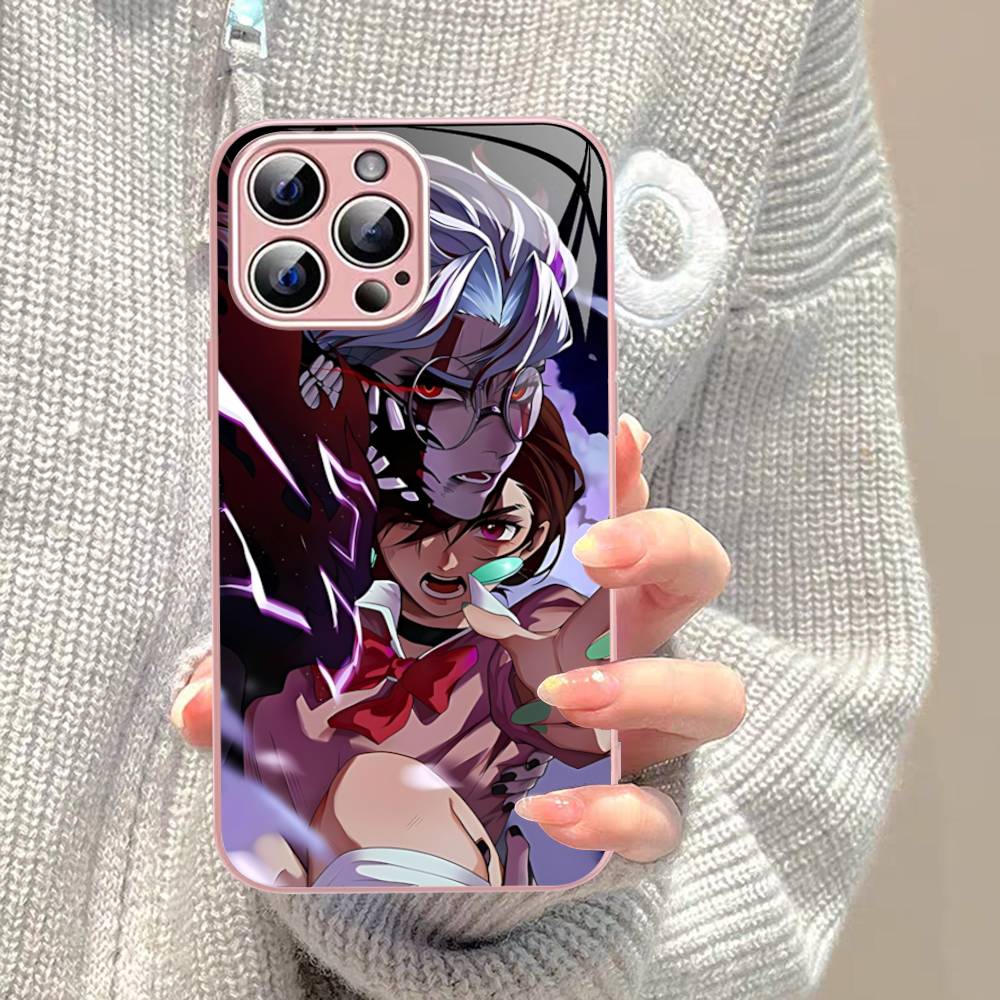 Hot Blooded Fantasy D-DandadanS Anime For IPhone 14 13 12 Mini 11 Pro XS Max X XR 14 Plus Tempered Glass Cover
