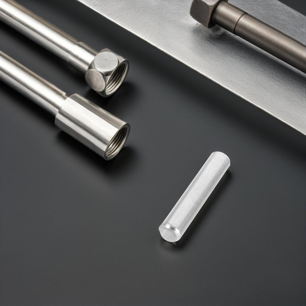 40Pcs Stainless Steel Dowel Pin 40x5mm Cylindrical Roll Pin for Shelf Support Pegs Cabinet Furniture Assembly Fastening Fixing