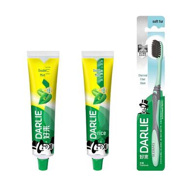 Double Mint Toothpaste & Toothbrush Set