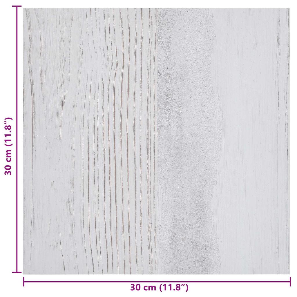 Self Adhesive Floor Tiles 30.5 X 30.5 Cm 20 Pcs PVC