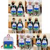 Kid Toddler Backpack With Lightweight Design And Striped Pattern For School And Outings