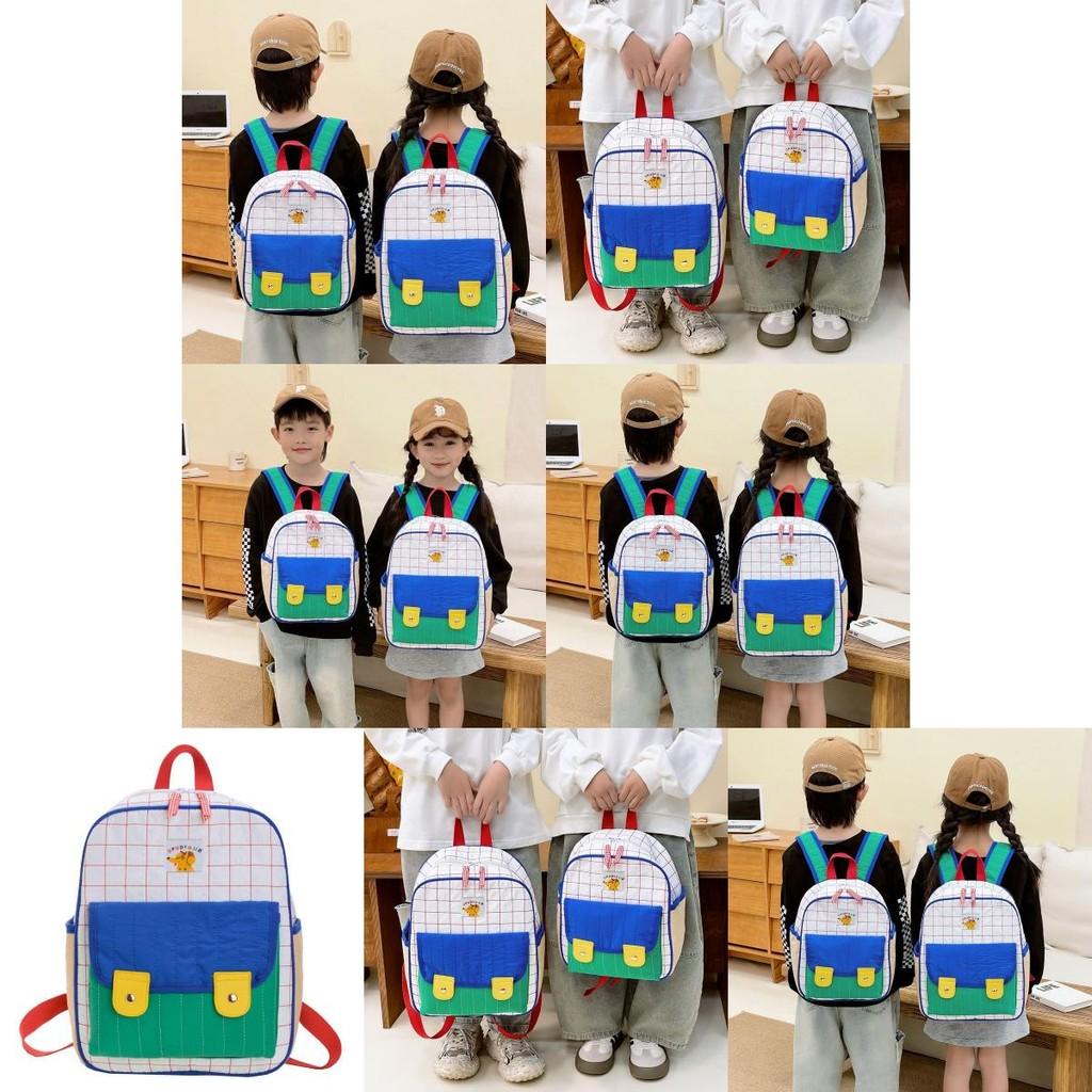 Kid Toddler Backpack With Lightweight Design And Striped Pattern For School And Outings