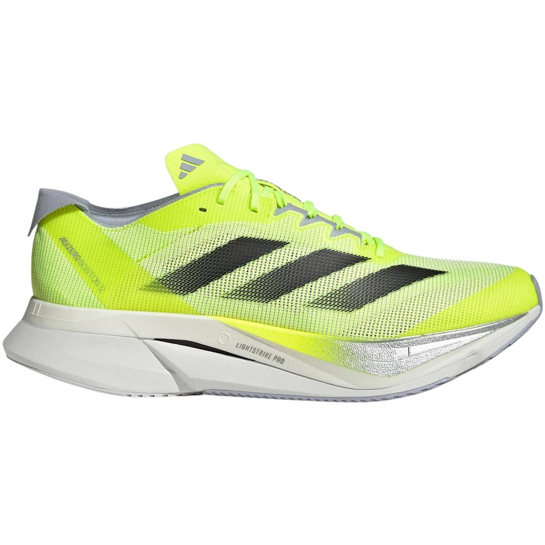 

Sneaker adidas Adizero Boston 12 Lucid Lemon Core Black Silver Metallic(JQ2553) 44