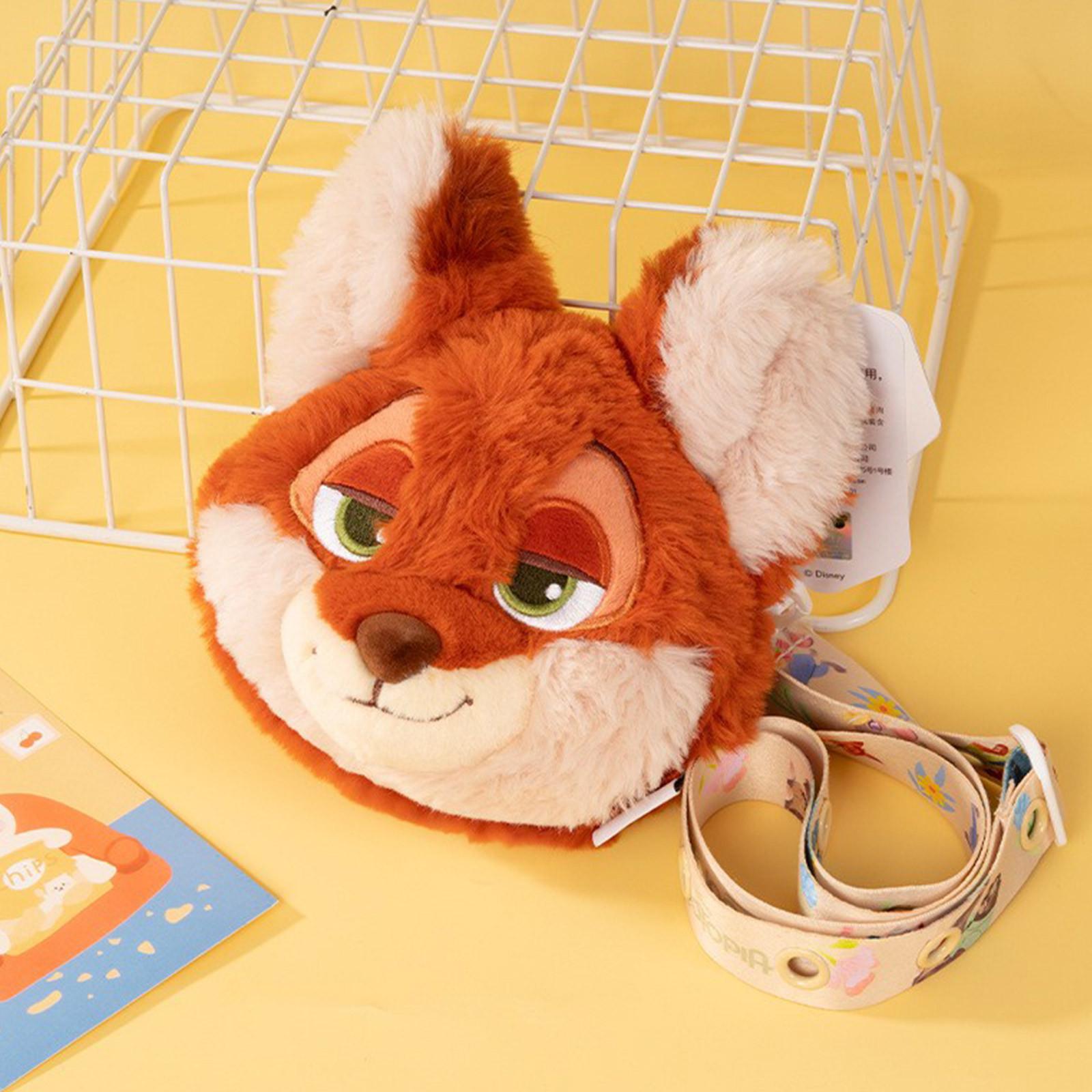 

Милая плюшевая сумка, сумка в виде мягкой игрушки, сумка-саквояж, подарок, оригинальный кошелек, праздничные подарки One Size