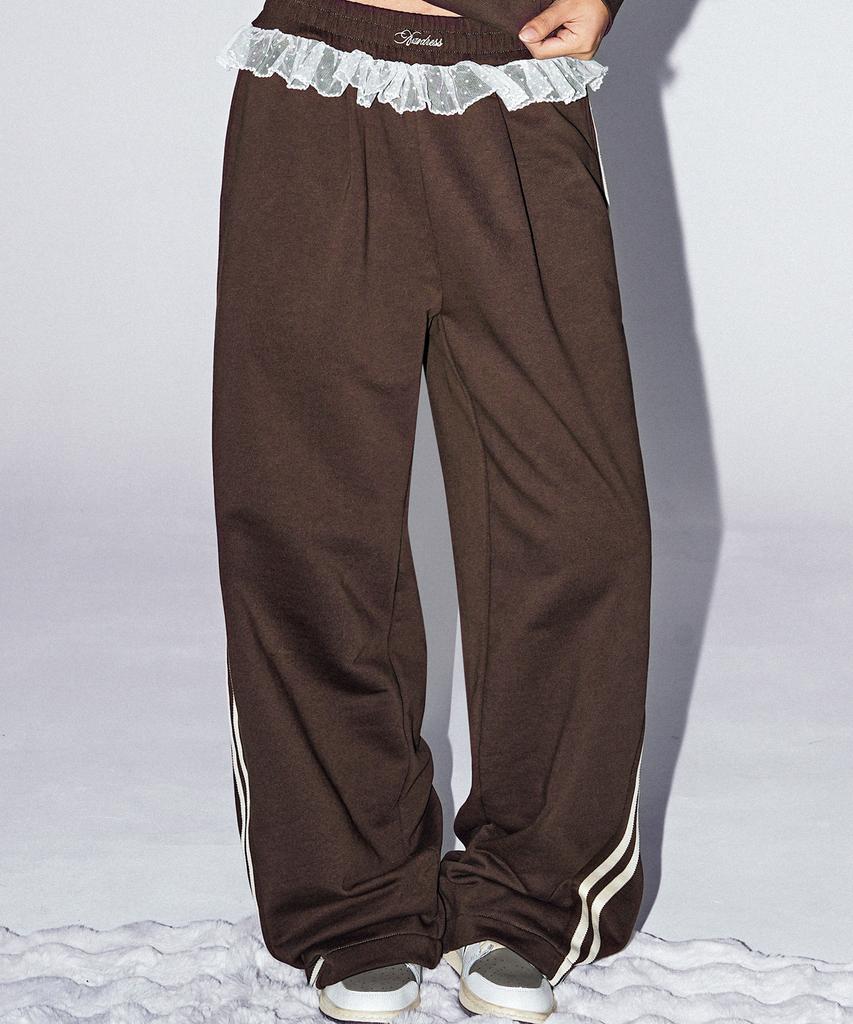 AVANDRESS Lace Pop Wide Pants_4Colors