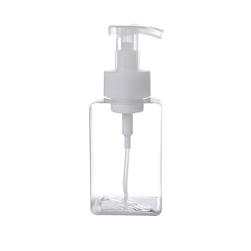 For Bathroom Kitchen Dispenser Foam Bottle 1* Empty High Capacity Plastic Practical To Use Resistant Transparent