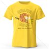European Elegance Printed 100% Cotton T-Shirt, Soft Fabric Round Neck Short Sleeve Tee for Men & Women