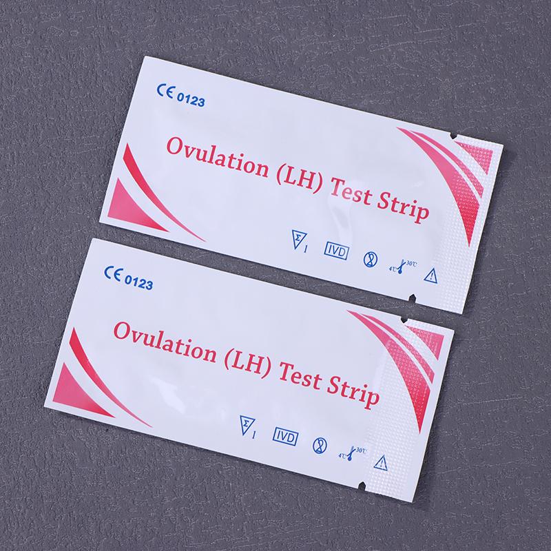 20Pcs Lh Ovulation Tests Over 99% Accuracy Test Kit Household Strips Urine Test Strips Pregnancy Ovulation Lh Test Strip