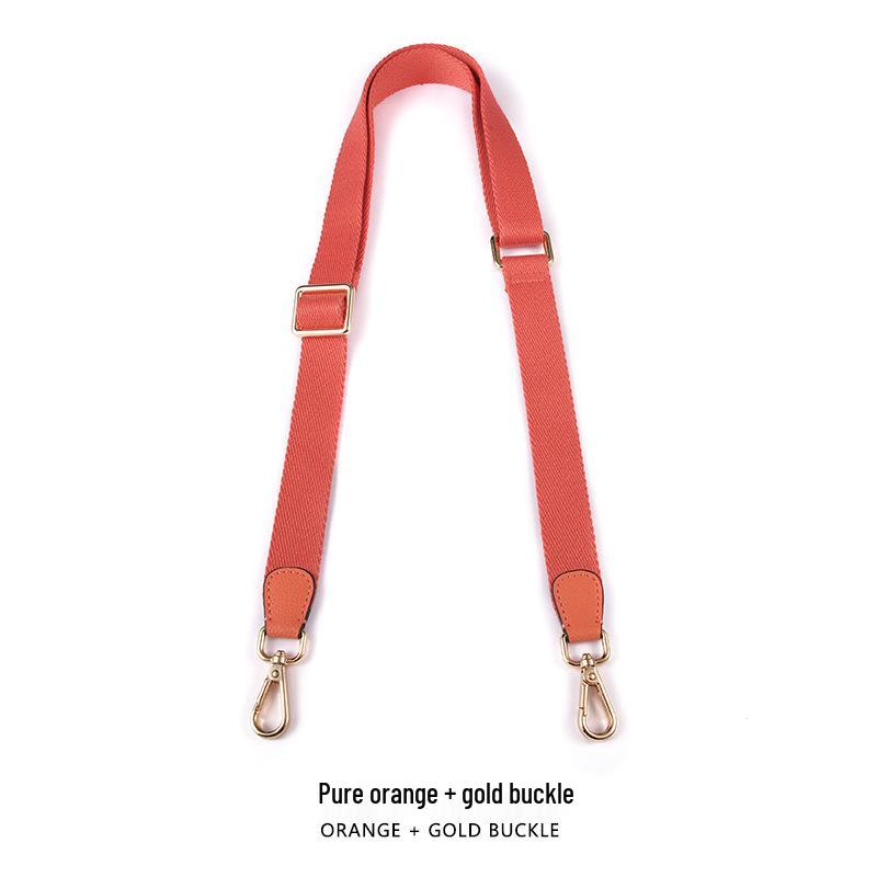 MHS-F-37 2,5CM Jednobarevný Nastavitelný Plátěný Popruh Přes Tělo/Přes Rameno Náhradní