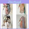 Bohemian Style Modal Headscarf With Watercolor Marble Print For Womens Summer Fashion