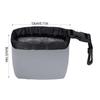 Golf Club Cleaning Kit Portable Waterproof Nylon Case with Detachable Buckle Dry Wet Separation Hanging Design for Golfers