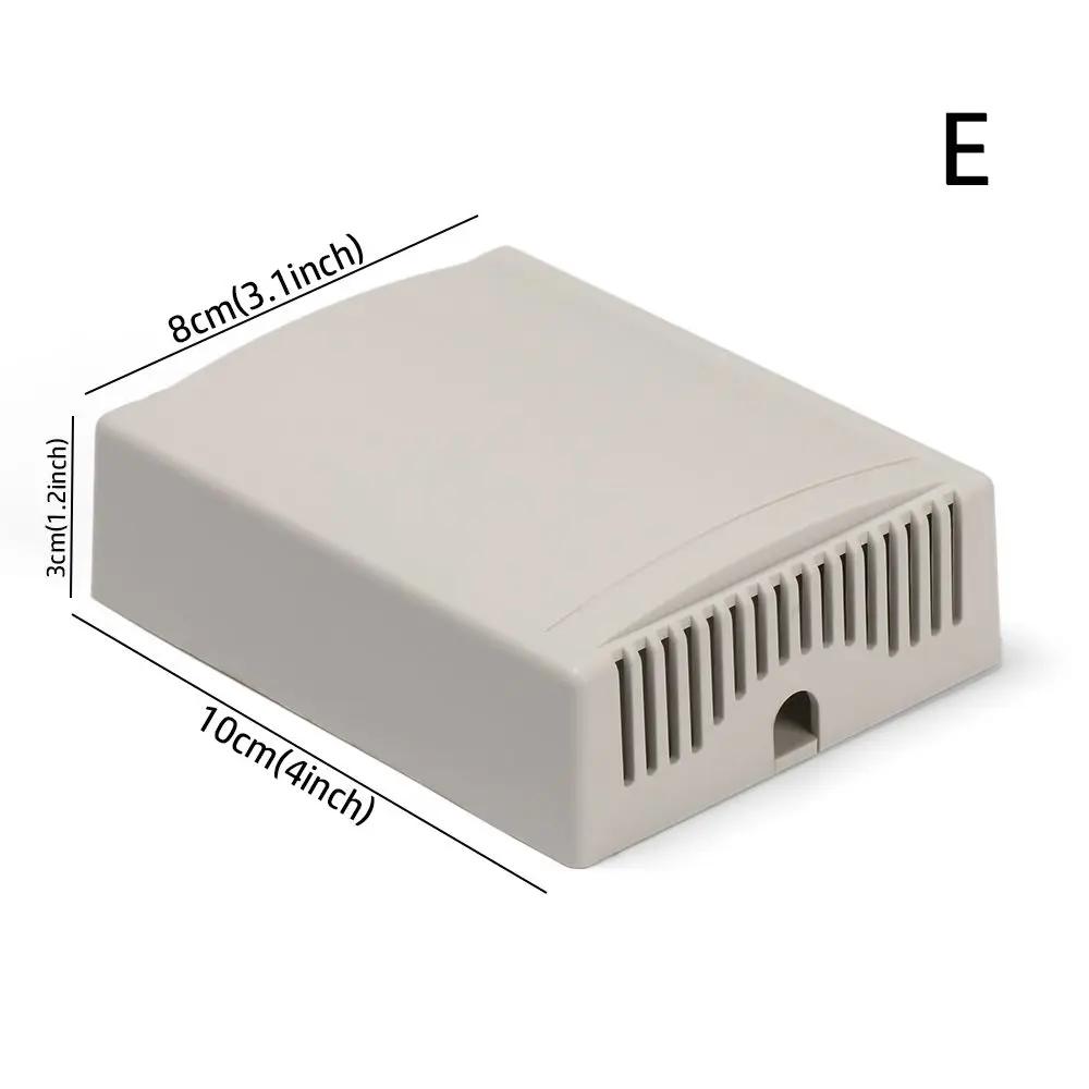High Quality ABS Plastic White Waterproof Cover Project Enclosure Boxes Electronic Project Box Instrument Case