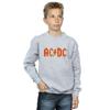 AC/DC Boys Distressed Logo Sweatshirt