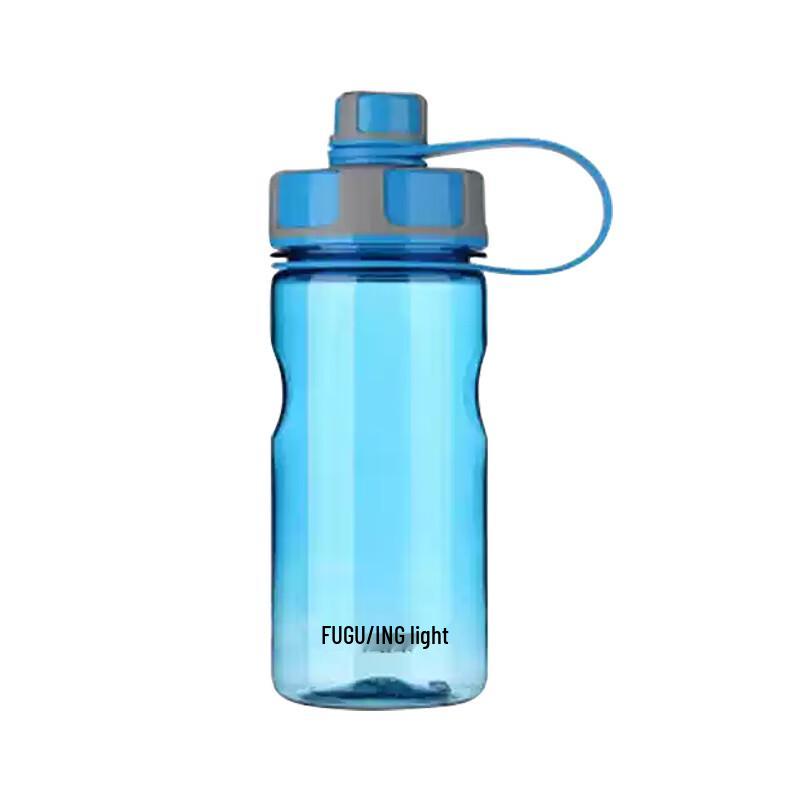 Fuguang 800ml Translucent Glass Sports Water Bottle