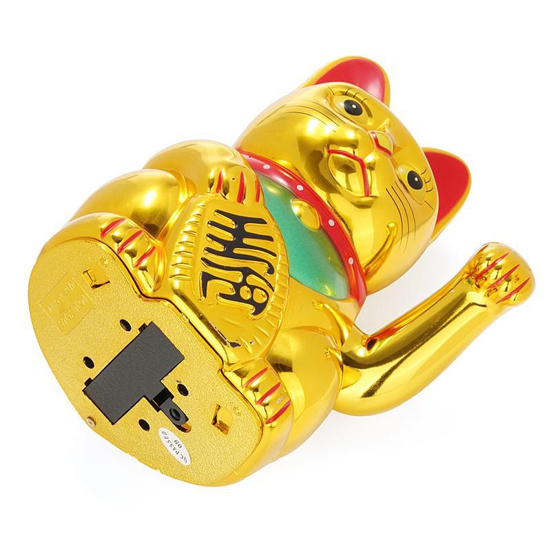 Large Multi-size Lucky Cat Figurine - Wealth & Fortune Home Decoration, Perfect for New Store Opening or Housewarming Gift