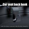 4 Stück Autositz-Kopfstützenhaken, Rücksitz-Aufhänger, Aufbewahrungs-Organizer für Handtasche, Geldbörse, Mantel, Kleidung