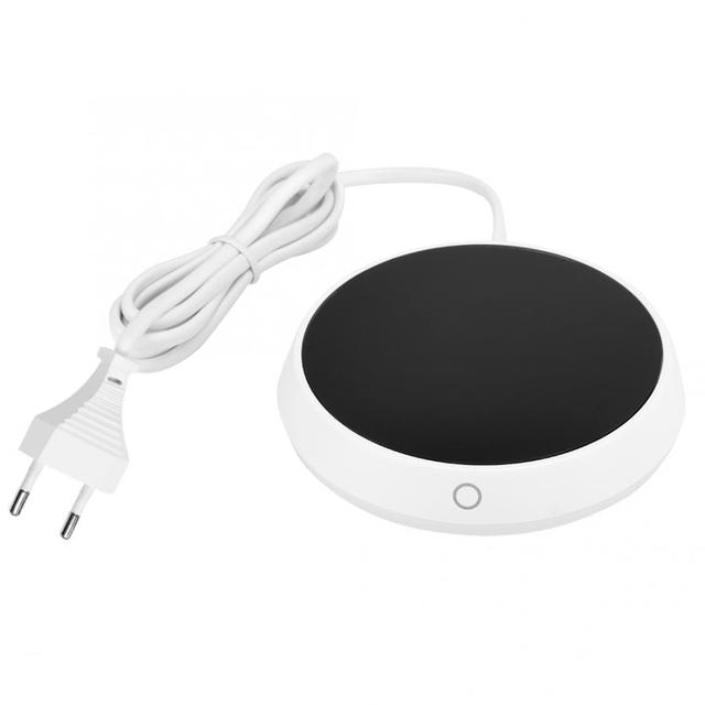 220V 55 degree automatic constant temperature coaster office ceramic coaster milk heater warming coaster heating insulation base