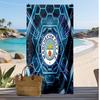 Πετσέτα Παραλίας Manchester City Με Σχέδιο Γρήγορου Στεγνώματος Μαλακή Πετσέτα Φορητό Μεγάλο Ορθογώνιο Κάλυμμα Παραλίας για Ταξίδι Πισίνα