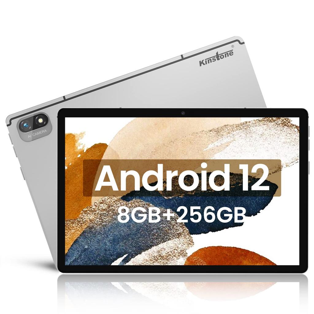 Kinstone Tablet Inch Gaming Tablet Android 12 5G Model 8 Core CPU 1920x1200 FHD IPS Large 8000mAh GMS Facial Japanese Instruction Manual Included