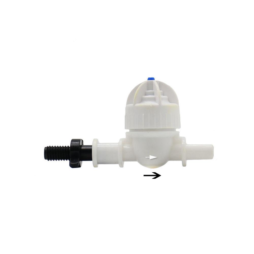 Garden Miniature Valve Anti Drip Valve Cross Mist Connector Drip Irrigation For Greenhouse Atomizer Nozzle Connector 8Pcs