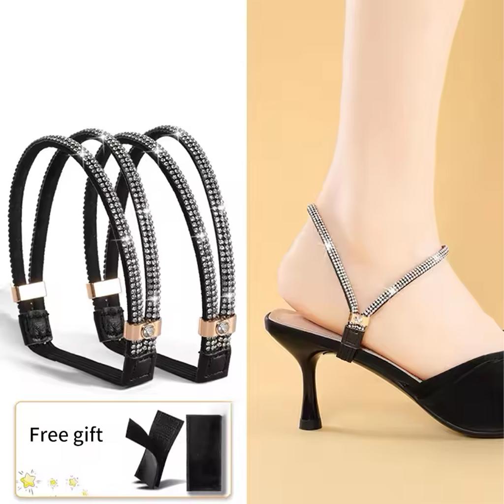 1~6Pairs Women Shoelaces High Heels Adjustable Shoe Belt Ankle Holding Loose Anti-skid Bundle Laces Tie Straps Band