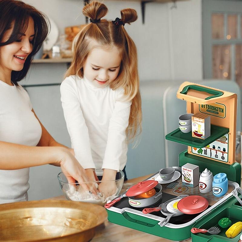[PACZB][5] Portable Kitchen in a Suitcase for Children U838